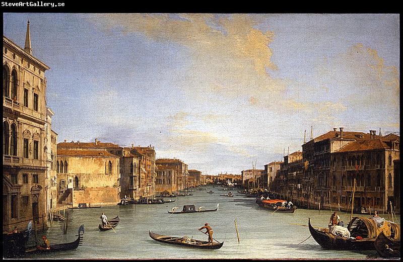 Giovanni Antonio Pellegrini Veduta del Canal Grande